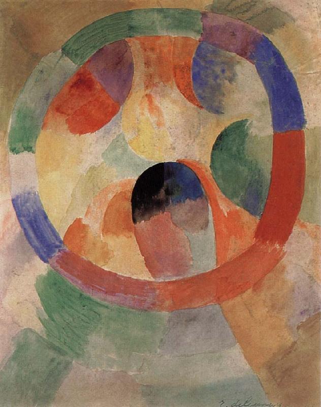 Delaunay, Robert Cyclotron-s shape oil painting image